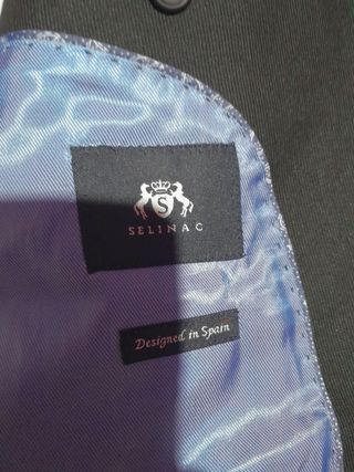 Traje Ferratti negro talla M