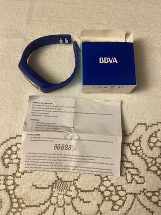 Pulsera deportiva BBVA: Podómetro y más