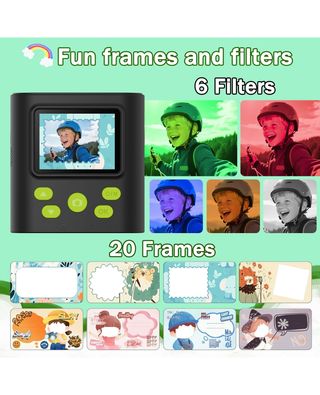★ Cámara Autoimpresión de fotos B/N para niños