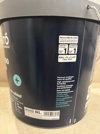 Pintura Montó Coloso Plus Mate
NCS S 0804 Y90 R