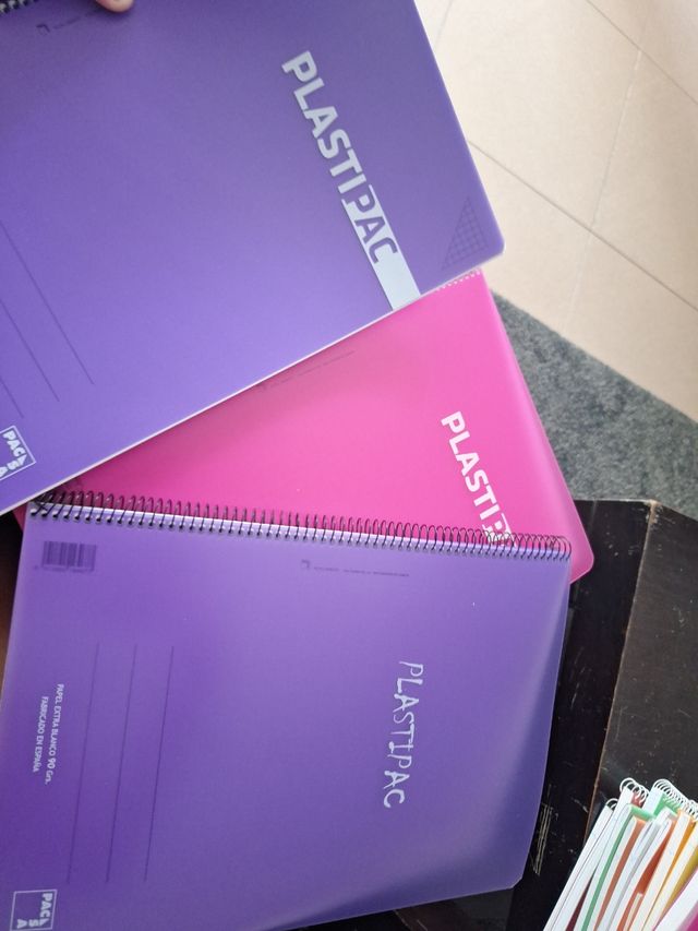 Libretas cuadriculadas y rayadas