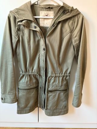 Chaqueta mujer ,  Hollister verde oliva
