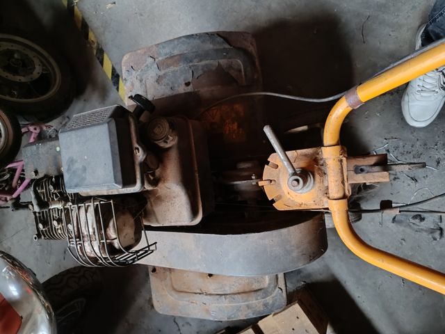 Motocultor Briggs & Stratton antiguo