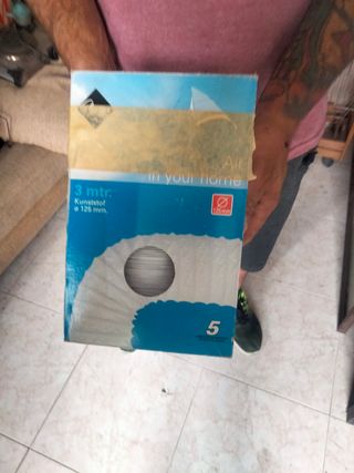 Tubos extraccion aire 125mm - 5uds
