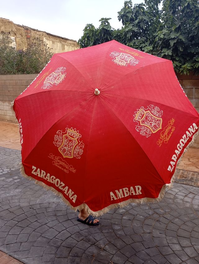 Sombrilla Ámbar Zaragoza vintage