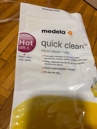 Sacaleches Medela Swing + biberones y bolsas almac