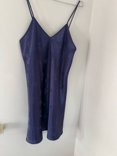 Camicia notte viola farfalle