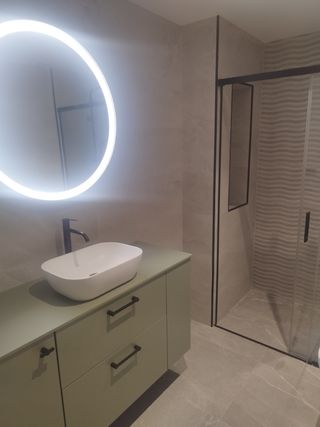  Baño reforma - Mueble lavabo moderno