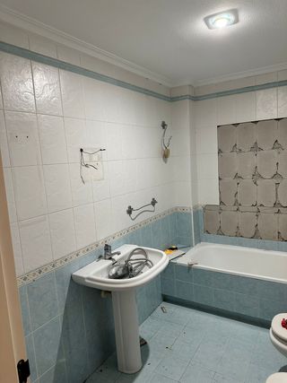  Baño reforma - Mueble lavabo moderno