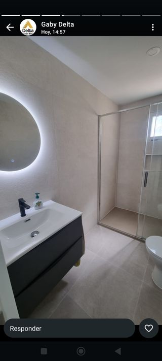  Baño reforma - Mueble lavabo moderno