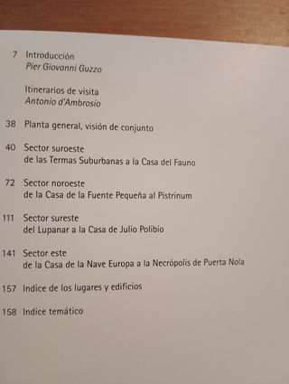 Pompeya. Guía a las excavaciones