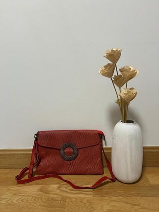 Bolso bandolera rojo