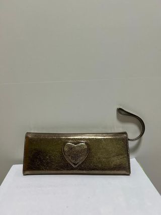 Clutch dorado metalizado