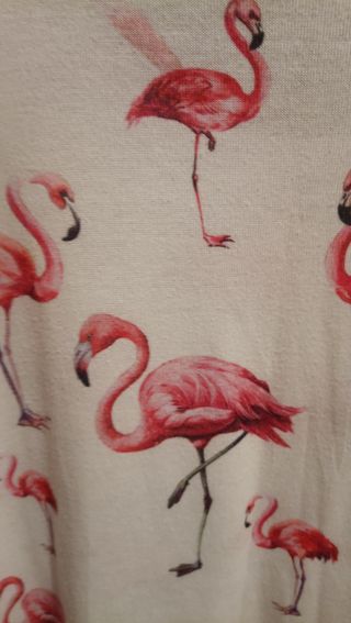 Blusa flamencos, overside 