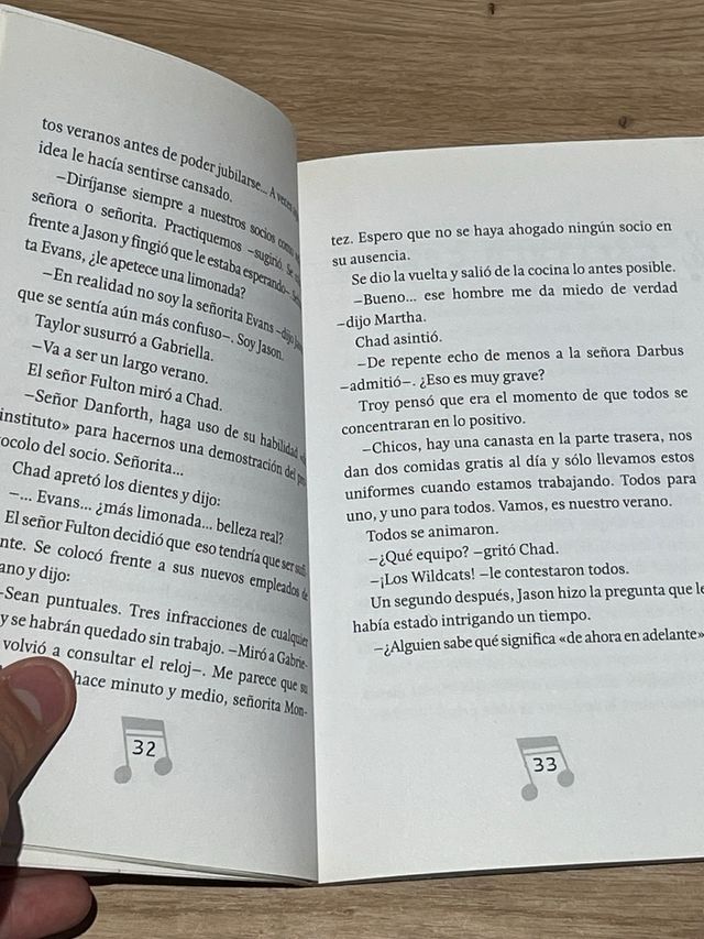 Libro High School Musical 2: La novela.