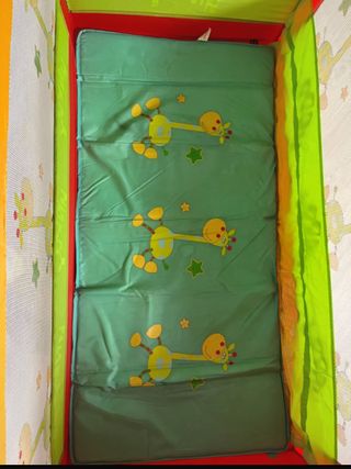 Cama/cuna viaje Voltereta plegable diseño alegre