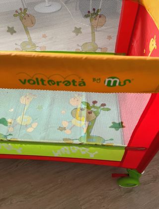 Cama/cuna viaje Voltereta plegable diseño alegre
