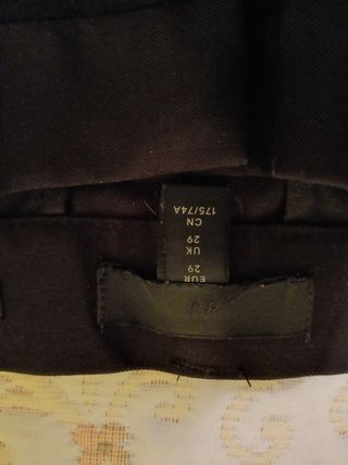 Pantalón negro caballero