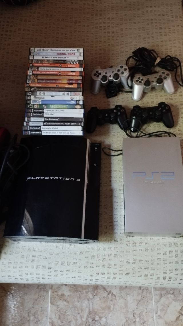 Conjunto de aparatos electrónicos