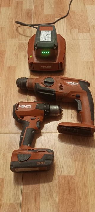 Taladros Hilti TE 2-A22 & SF 4-A22