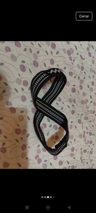 Correas levantamiento pesas - 2uds
