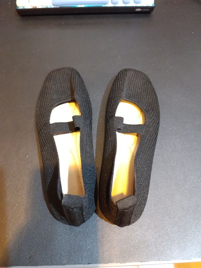 Balerinas negras -talla 36