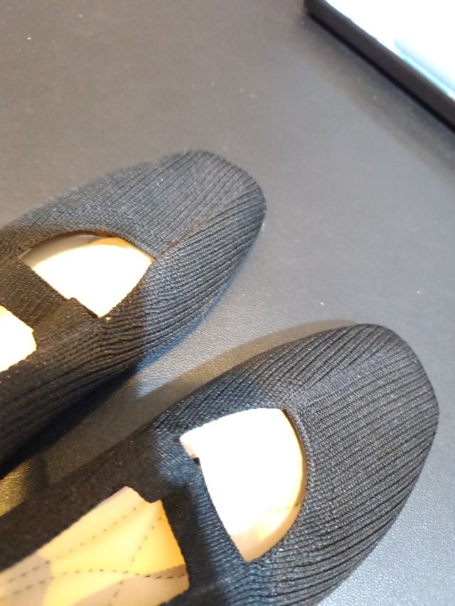 Balerinas negras -talla 36