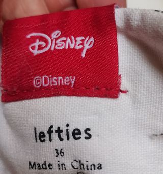 Zapatillas Leftis Disney - Talla 36. Tipo converse