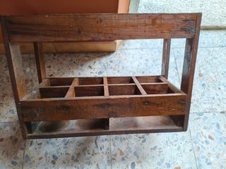 Caja madera antigua gaseosas