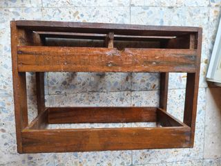Caja madera antigua gaseosas