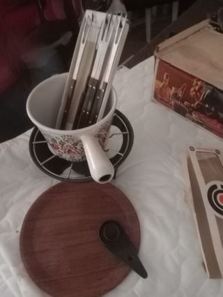 Fonduta vintage anni '70