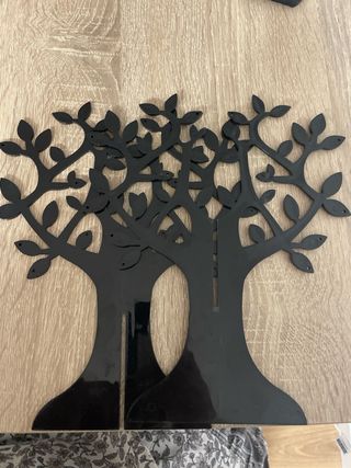 Expositor Joyas - Árbol Negro