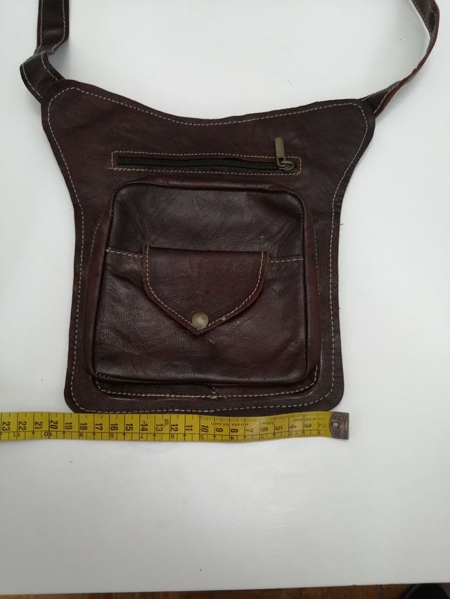 Riñonera Marrón Piel