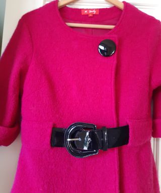 Abrigo fucsia Derhy S