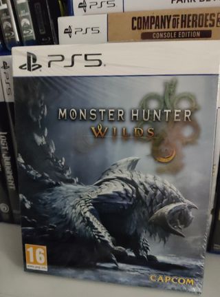 Monster Hunter Wilds PS5 (PlayStation 5) steelbook