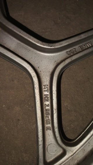 Llantas BMW K75 - Delantera y Trasera