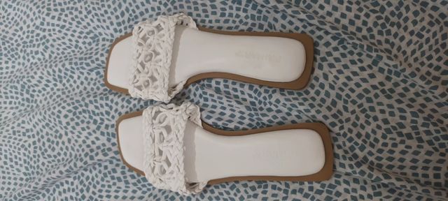 Sandalias blancas Primark