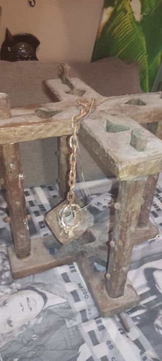 Lampara medieval antigua