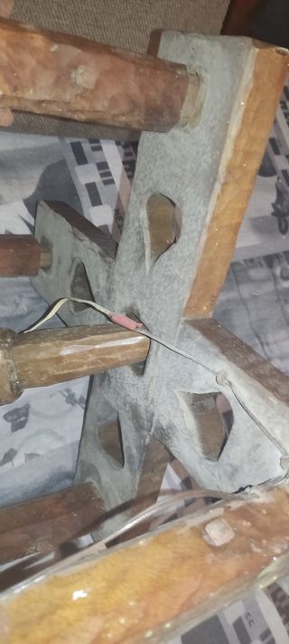 Lampara medieval antigua