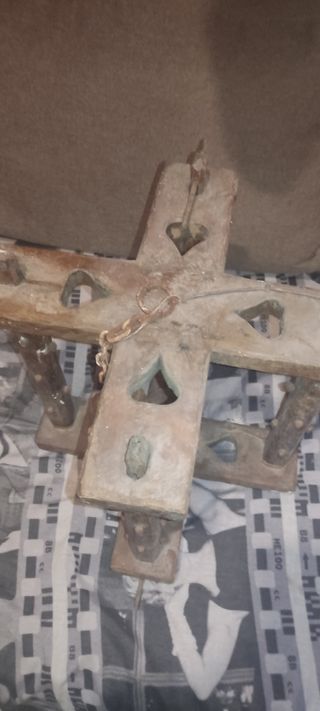Lampara medieval antigua