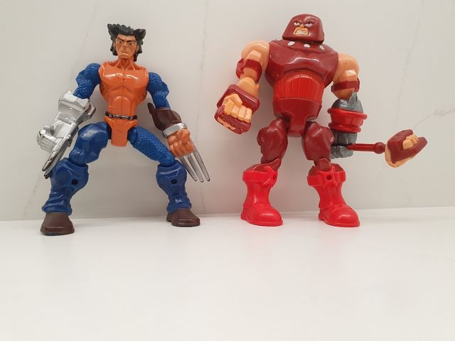 4 Figuras Marvel: Hulk/Thor/ Lobezno/Hombre Masa