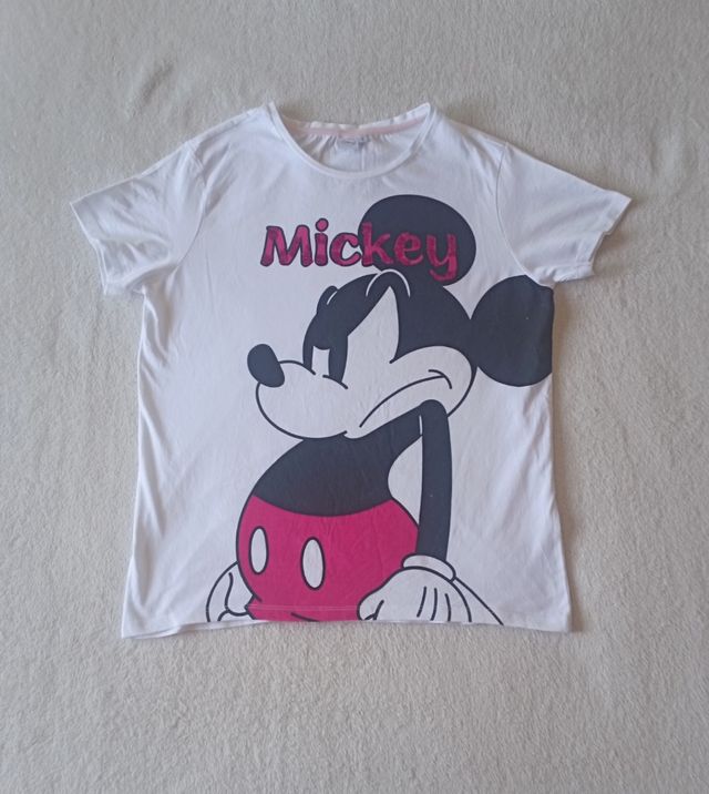 Camiseta blanca Mickey Mouse (Disney) REBAJADO