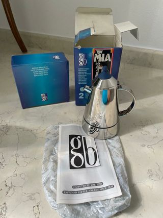 Caffettiera Mia GB inox 2 tazzine