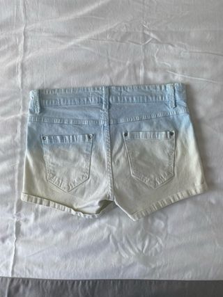 Shorts bicolor degradados