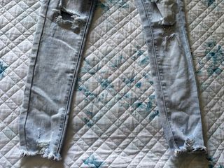 Jeans skinny strappati 40