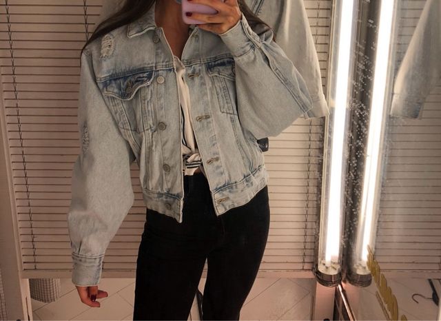 Cazadora vaquera Pull&Bear XS