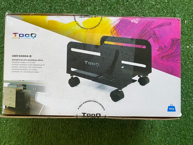 Supporto CPU TooQ UMCS0004-B con ruote