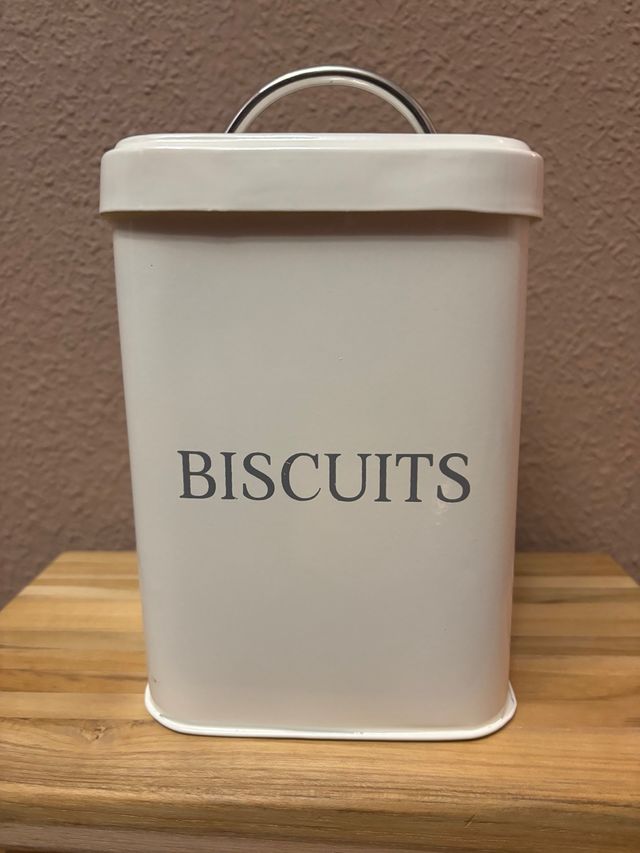 Lata galletas vintage metal