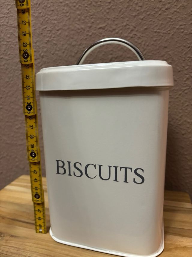 Lata galletas vintage metal