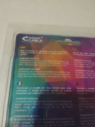 Adaptador Nanocable HDD 9.5mm